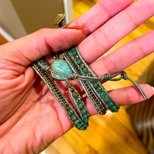 Wrap bracelet boho style